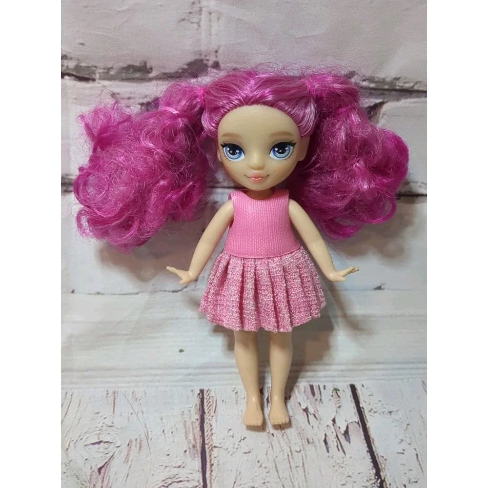 Rainbow High Amaya Raine‎ Hair Studio Doll & Rainbow Littles Magenta Monroe